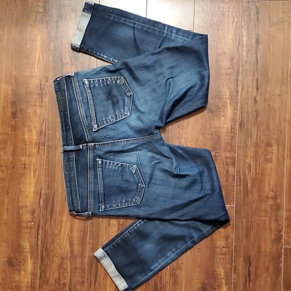 Adriano Goldschmied Stevie Roll Up Petite Capri Jeans - Picture 3 of 6